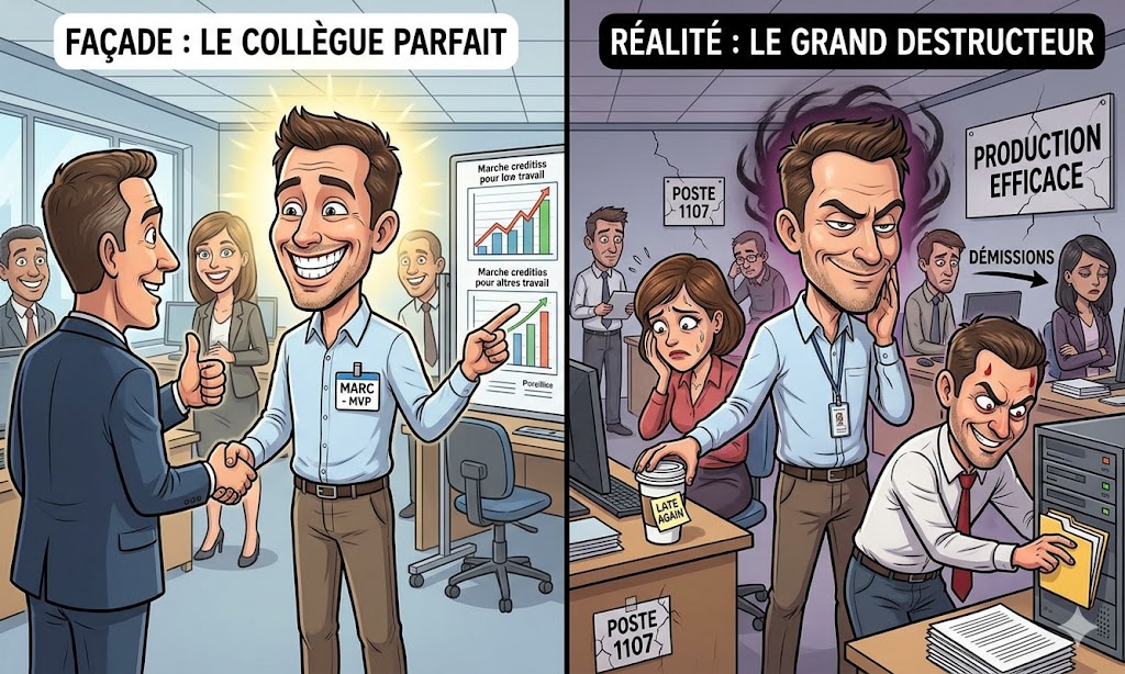 pervers narcissique au travail