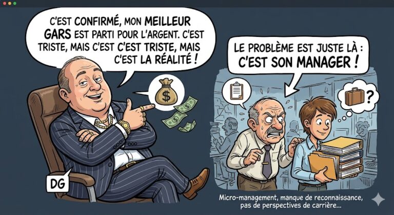 Pourquoi vos meilleurs employés finissent par partir